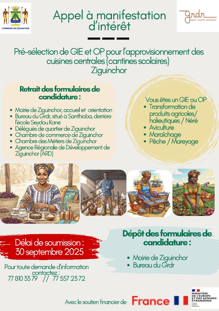 Appel à manifestation d'intérêt